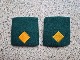 *** Gradabzeichen Patten Set Fachoffizier Infanterie ***