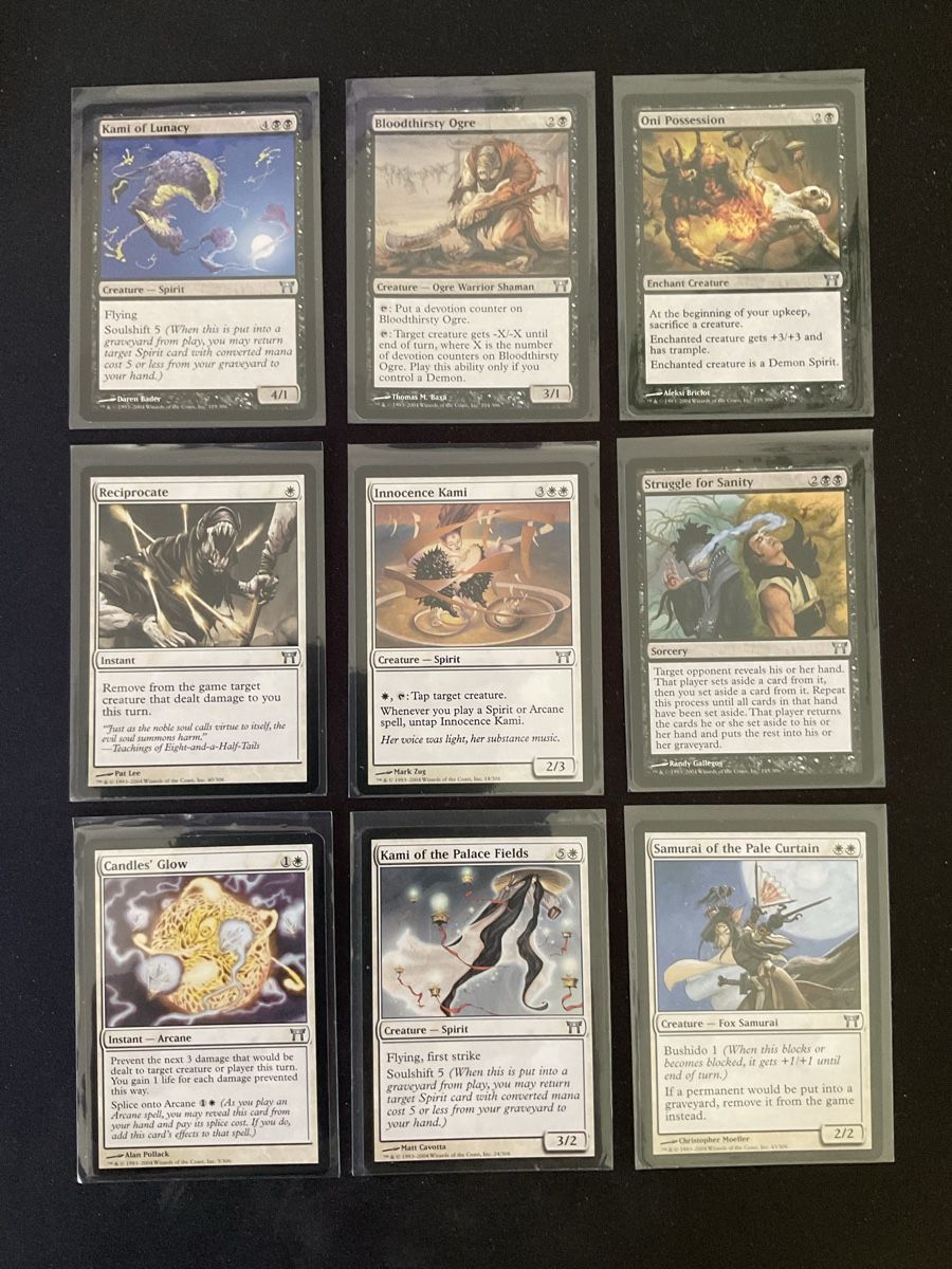 Magic The Gathering Carte collezionabili: Magic the Gathering - Common & Uncommon Paket - Kamigawa – Usato da Oberarth venduto da jan_w5b6 3