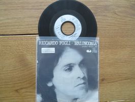 Riccardo Fogli - Maliconia Single Schallplatte Rarität Top!