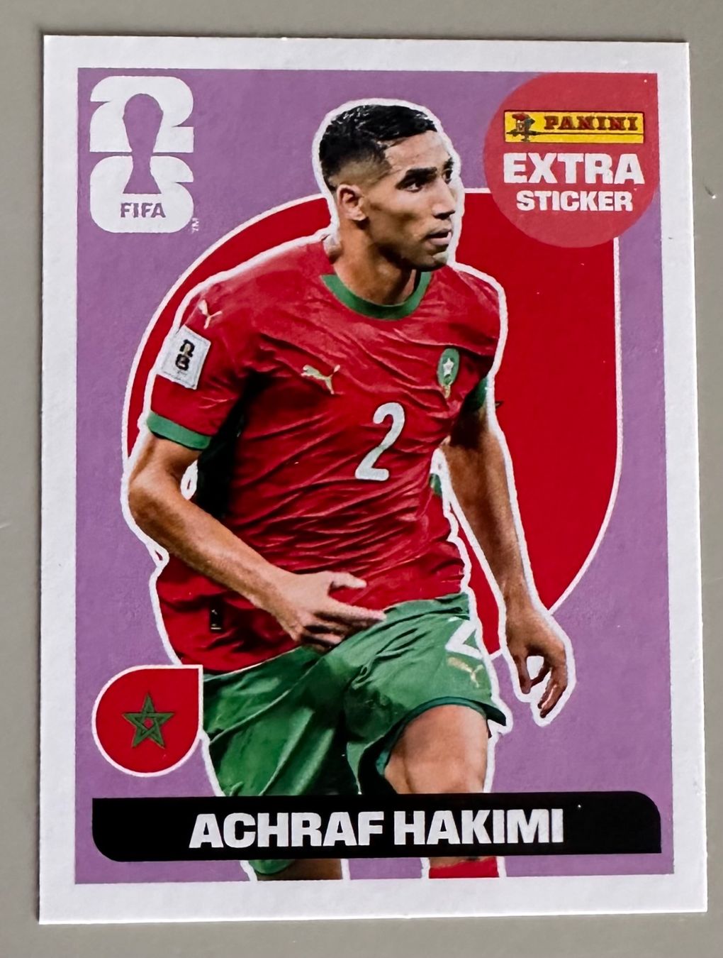 Panini Carte collezionabili: ACHRAF HAKIMI EXTRA STICKER PURPLE – Nuovo (secondo la descrizione) da Founex venduto da fre_zzb8