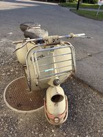 Alter Vorder-Gepäckträger für 50-iger Jahre-Vespa