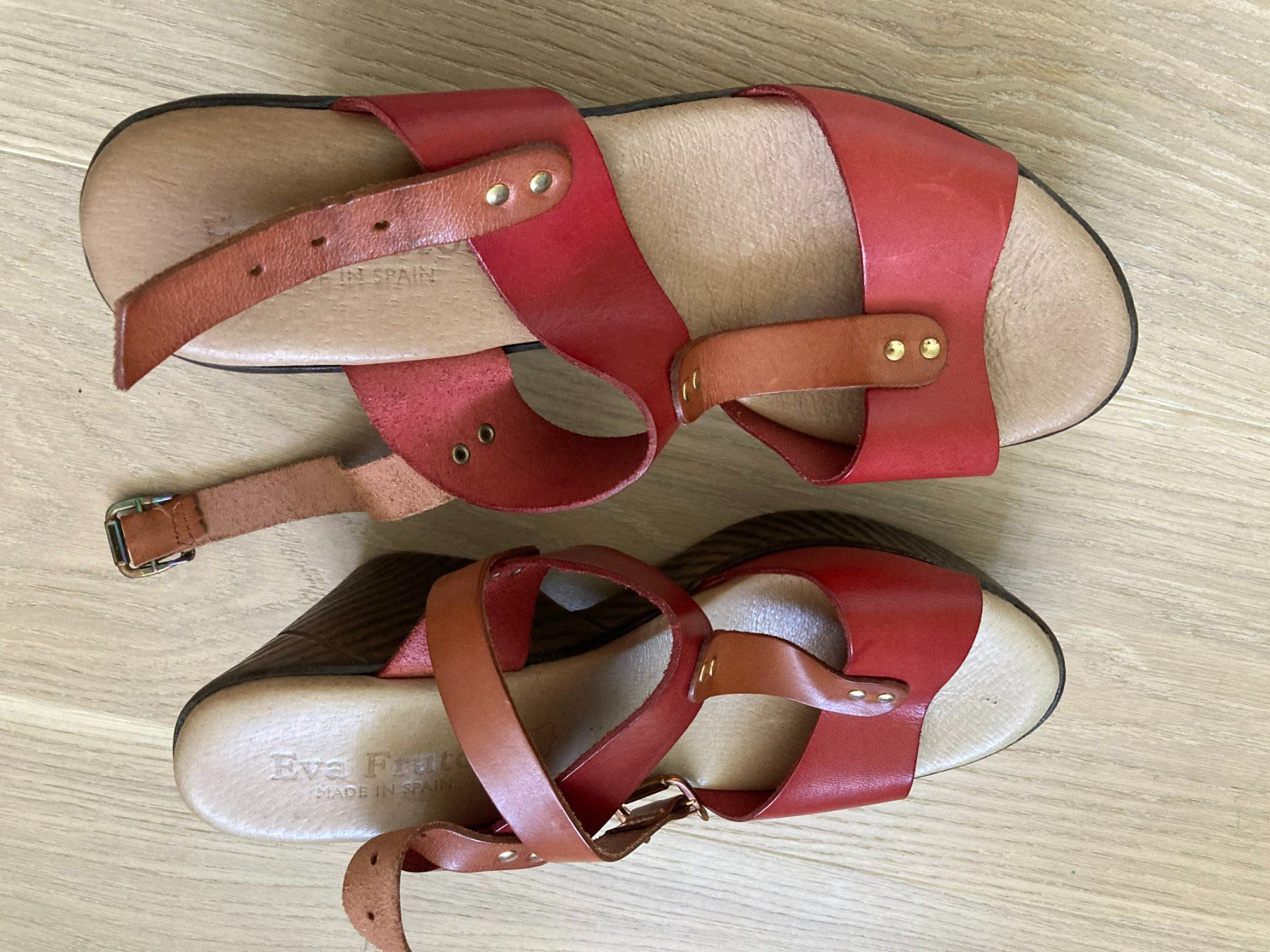Chaussures femmes: Sandales en cuir véritable, 24 cm – Neuf (Voir description) à Lausanne 26 par anaxena 2
