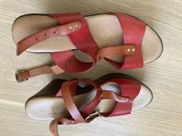 Sandales en cuir, 24 cm