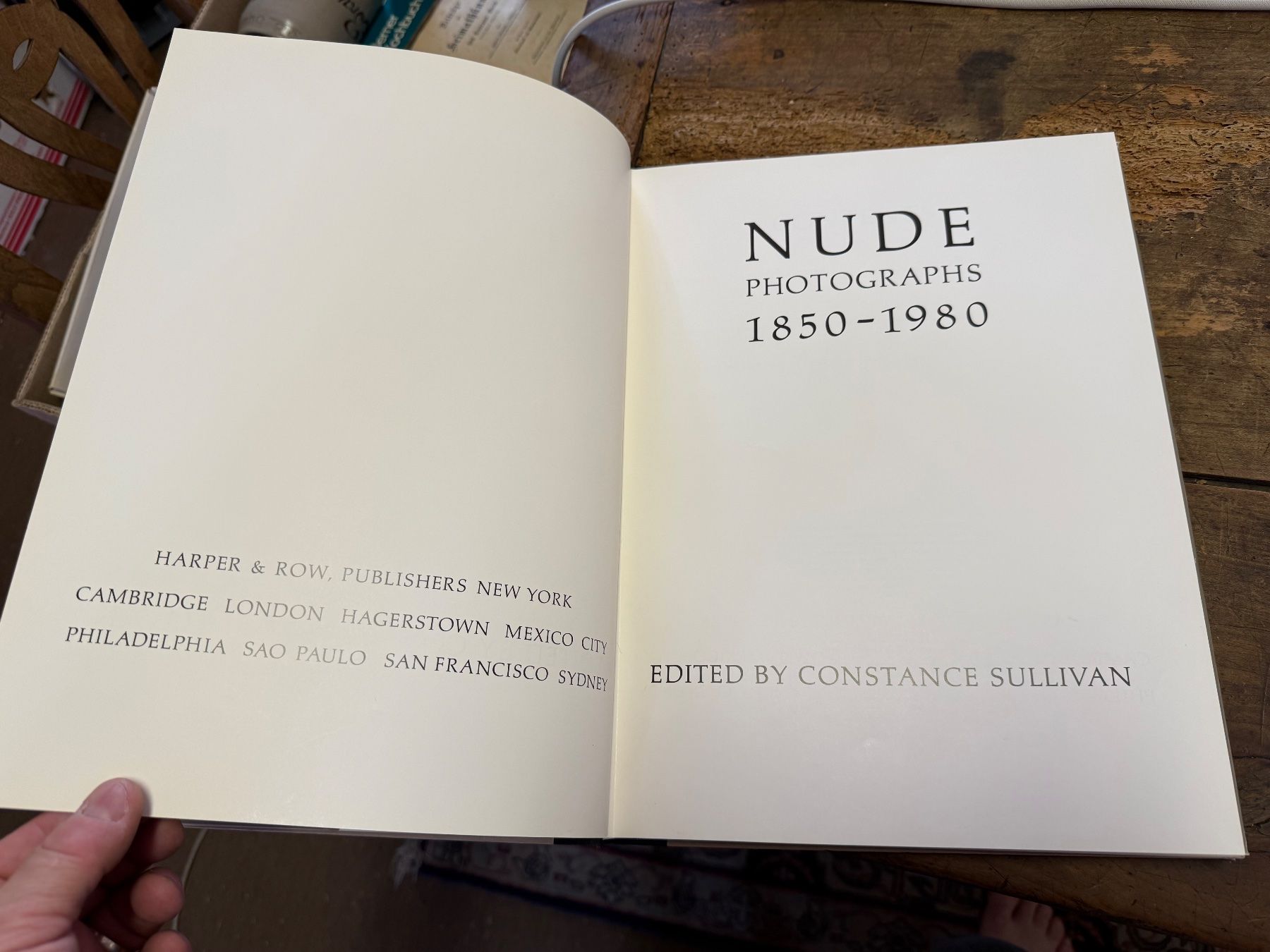 Livres: Constance Sullivan; NUDE – D'occasion à Bern par Jwpm66 1