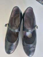 Flamencoschuh schwarz Gallardo
