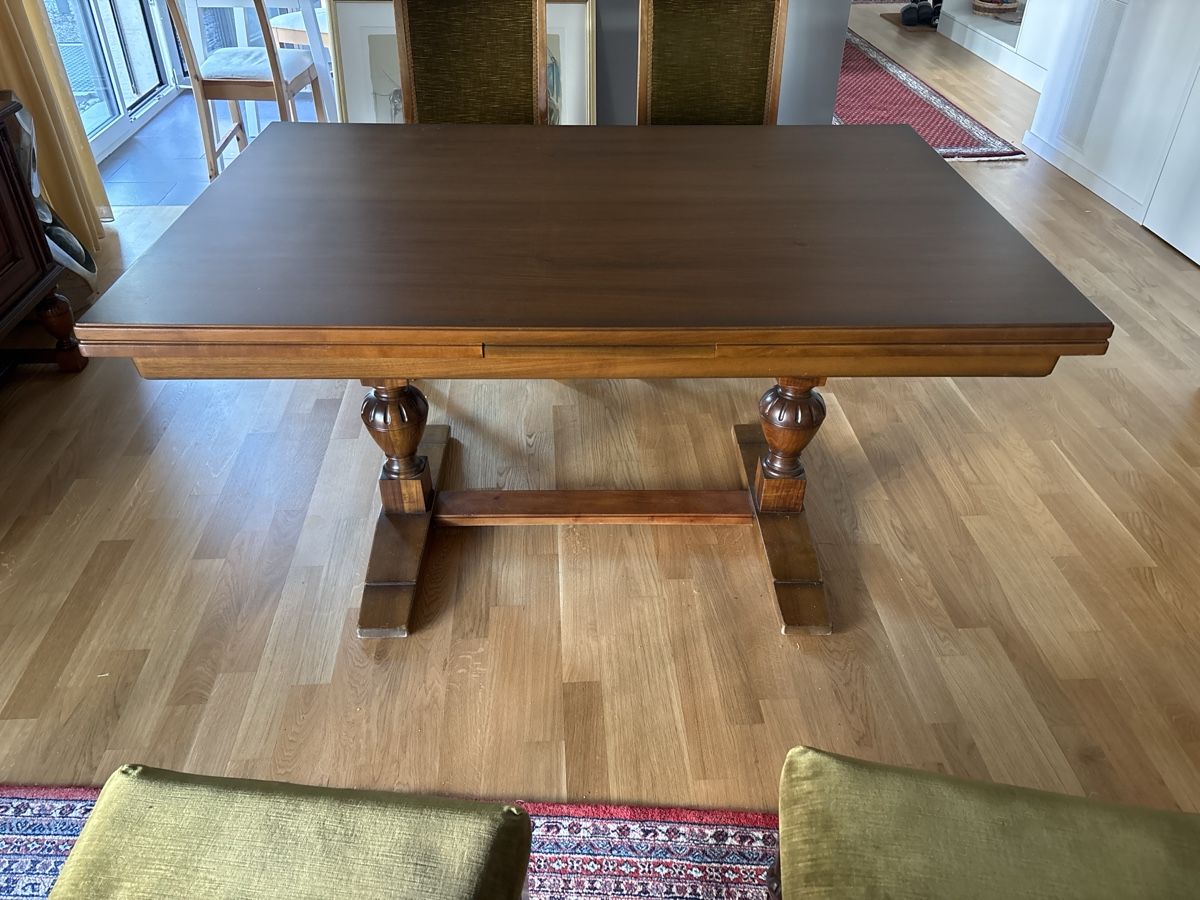 Set di tavolo e panche: Tisch mit 4 Stühler 1970er - Hochwertig – Usato da Winterthur venduto da Pescheweber 4