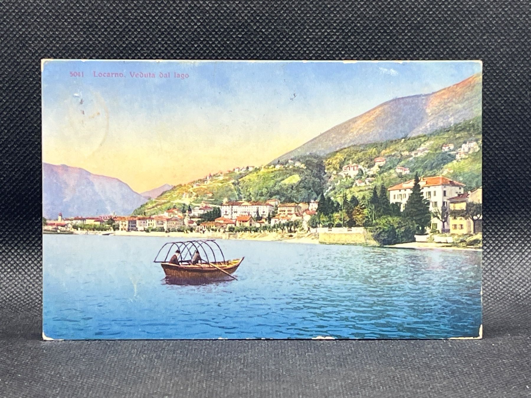 Cartoline postali: Locarno. Veduta dal lago – Usato da Widnau venduto da Brusi9