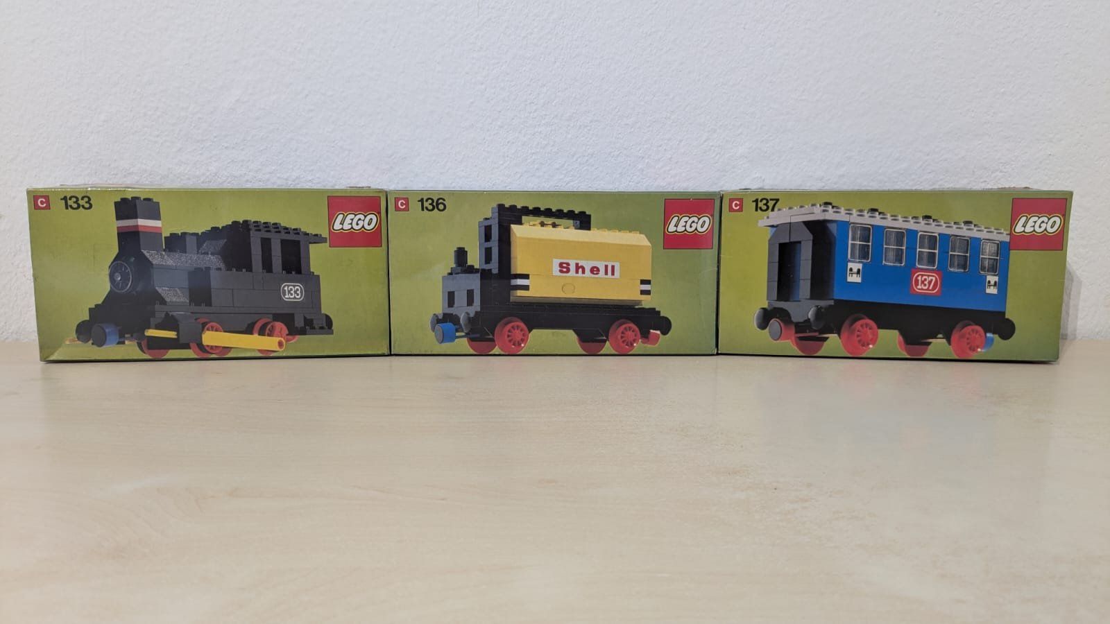 Lego Giocattoli: Lego Train 4.5 Volt 133+136+137 Neu – Nuovo e nell'imballaggio originale da Hergiswil NW venduto da ToysandMore