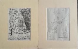 Fernand DUBUIS (1908-1991) Dessins provenant de l’atelier