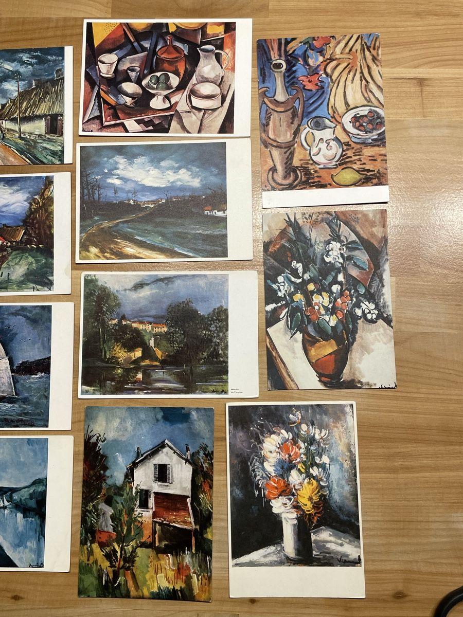 Cartoline postali: 15 AK mit Kunst von Vlaminck – Usato da Rümlang venduto da Kartenpost1 2