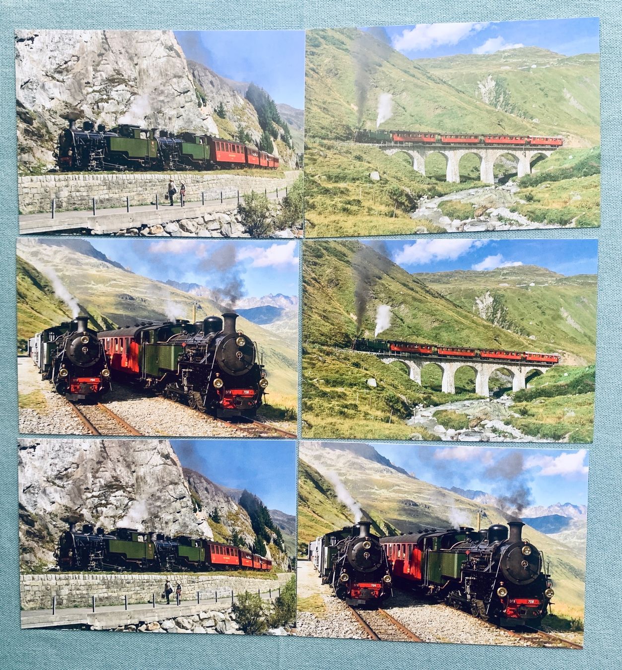 Cartes postales: 9 Ansichtskarten Brienz Rothornbahn – D'occasion à Bern par Flora.Sonea 2