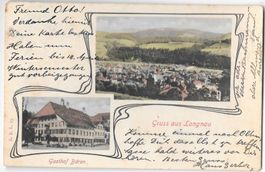 Langnau im Emmental Gasthof Bären und Gesamtansicht