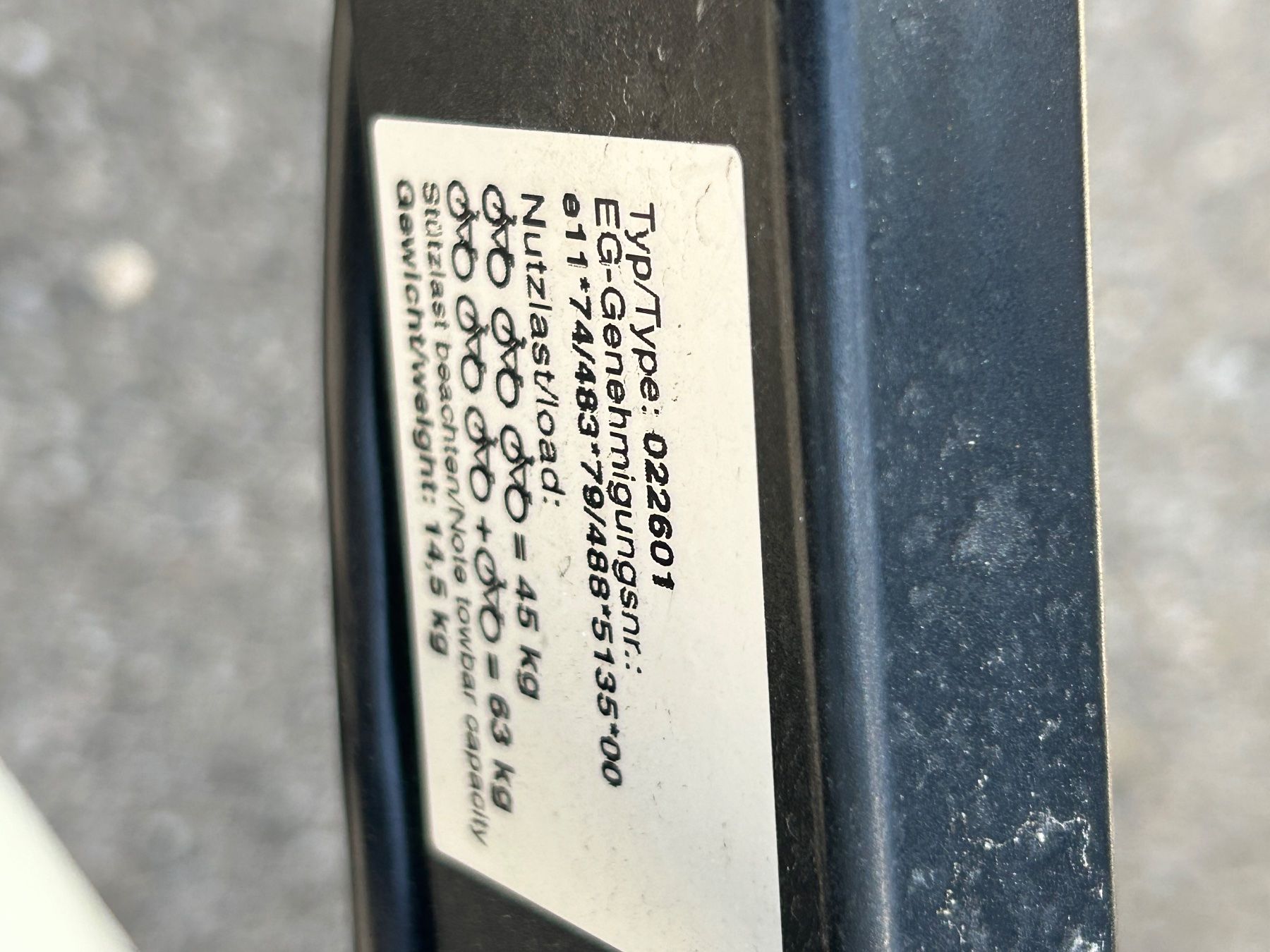 Pezzi di ricambio: Porte vélo pour attelage – Usato da Montagny la Ville venduto da pidoura 3
