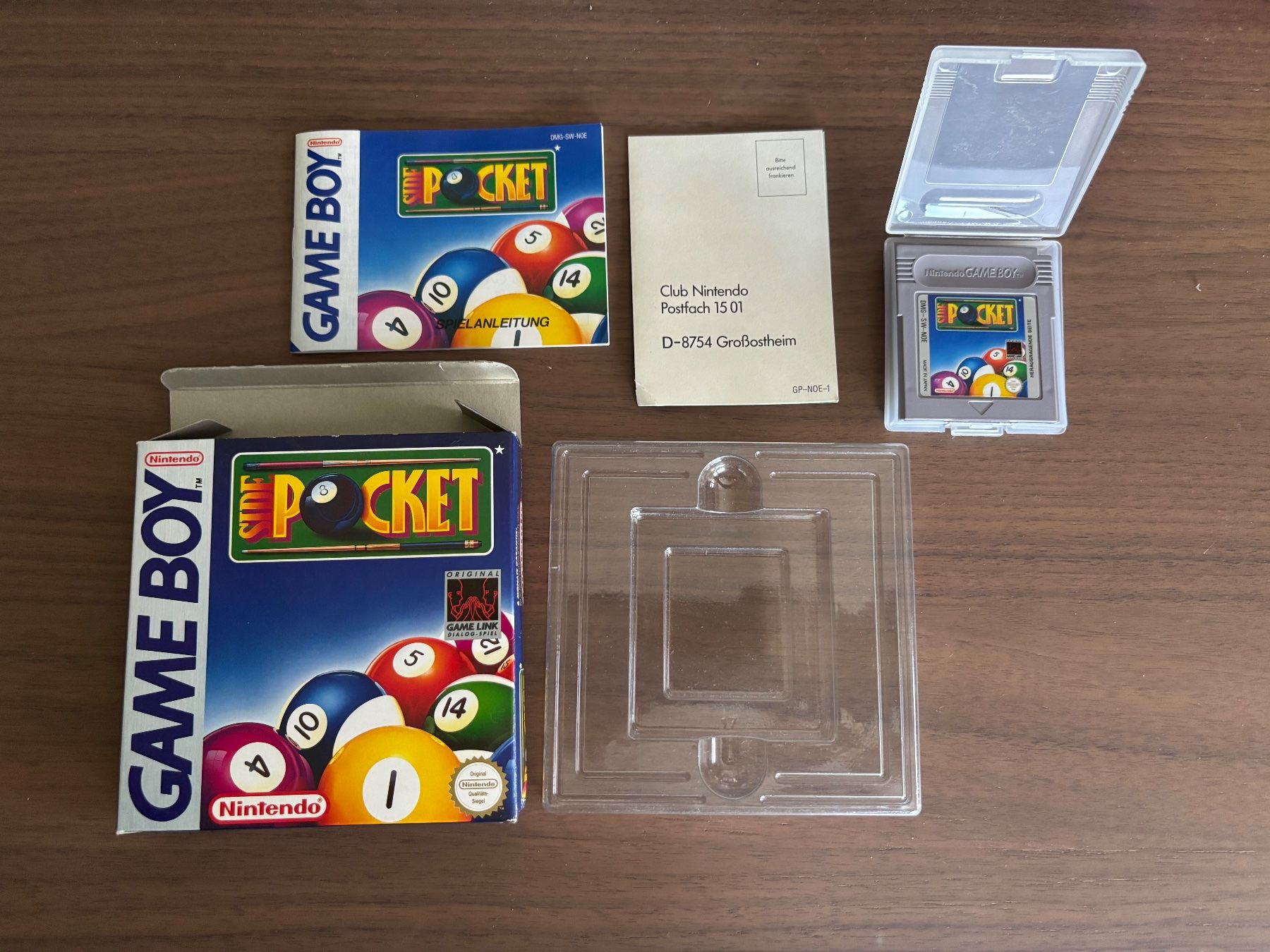 Nintendo Giochi: Side Pocket [Gameboy][CIB in Box] – Usato da Killwangen venduto da Ryusens 3