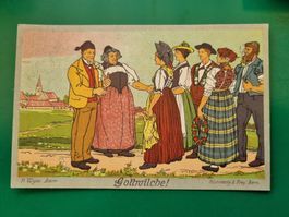 Postkarte Bern 1914 Landesausstellung Schweiz Ansichtskarte