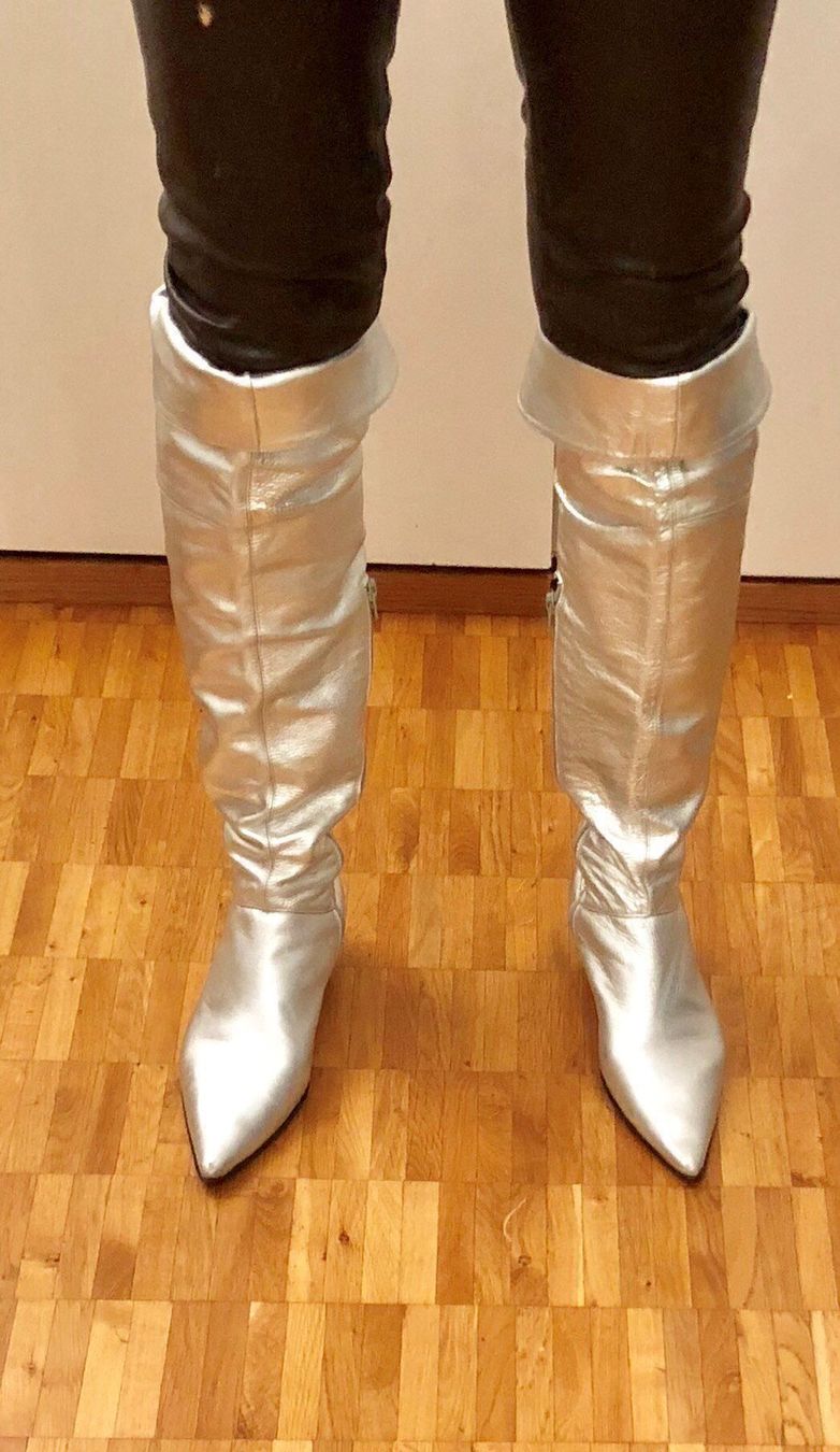 Scarpe da donna: Stiefel Overkneestiefel  jet set style – Nuovo (secondo la descrizione) da Adliswil venduto da Jessik0 4