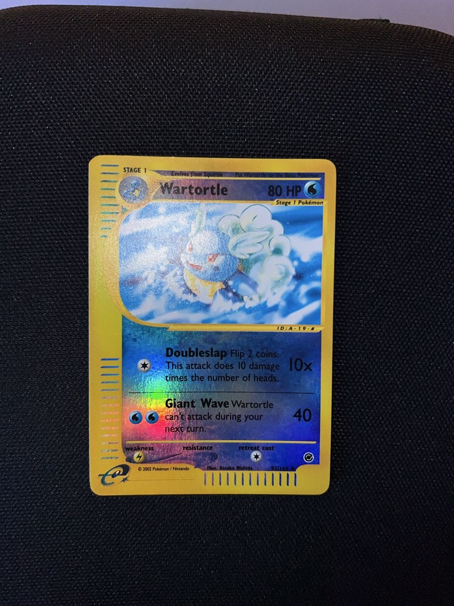 Pokémon Sammelbilder & Trading cards: Wartortle Expedition Reverse English  – Gebraucht aus Basel von luc_8ghp