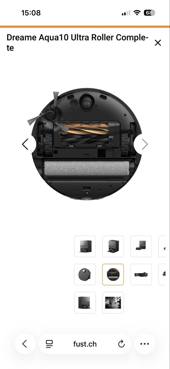 Dreame Aspirapolveri & Accessori: Dreame Aqua10 Ultra Roller Complete – Nuovo (secondo la descrizione) da Fislisbach venduto da s.f.a.m 1
