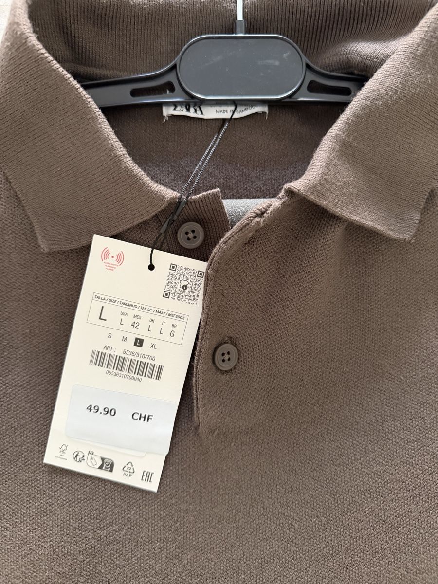 Zara T-shirt: Pull d’hiver Zara Homme  – Nuovo e nell'imballaggio originale da Neuchâtel venduto da han_pcr9 1