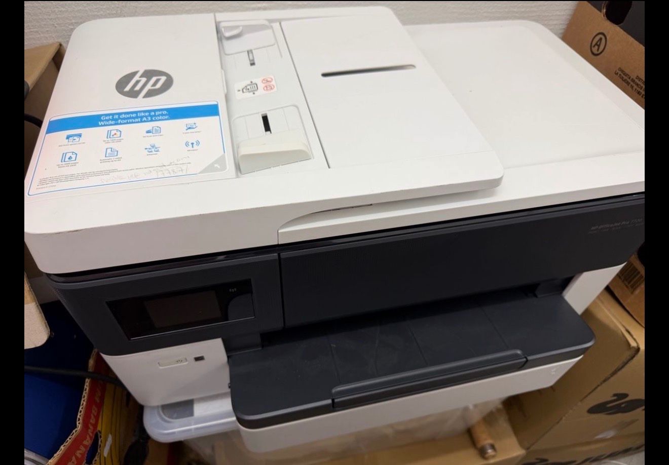 Stampanti: HP OfficeJet Pro 7720 A3 Multifunktionsdrucker gebraucht – Usato da Näfels venduto da lim_8bgx