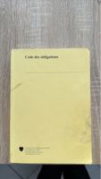 Code des obligations CO, édition récente, en bon état