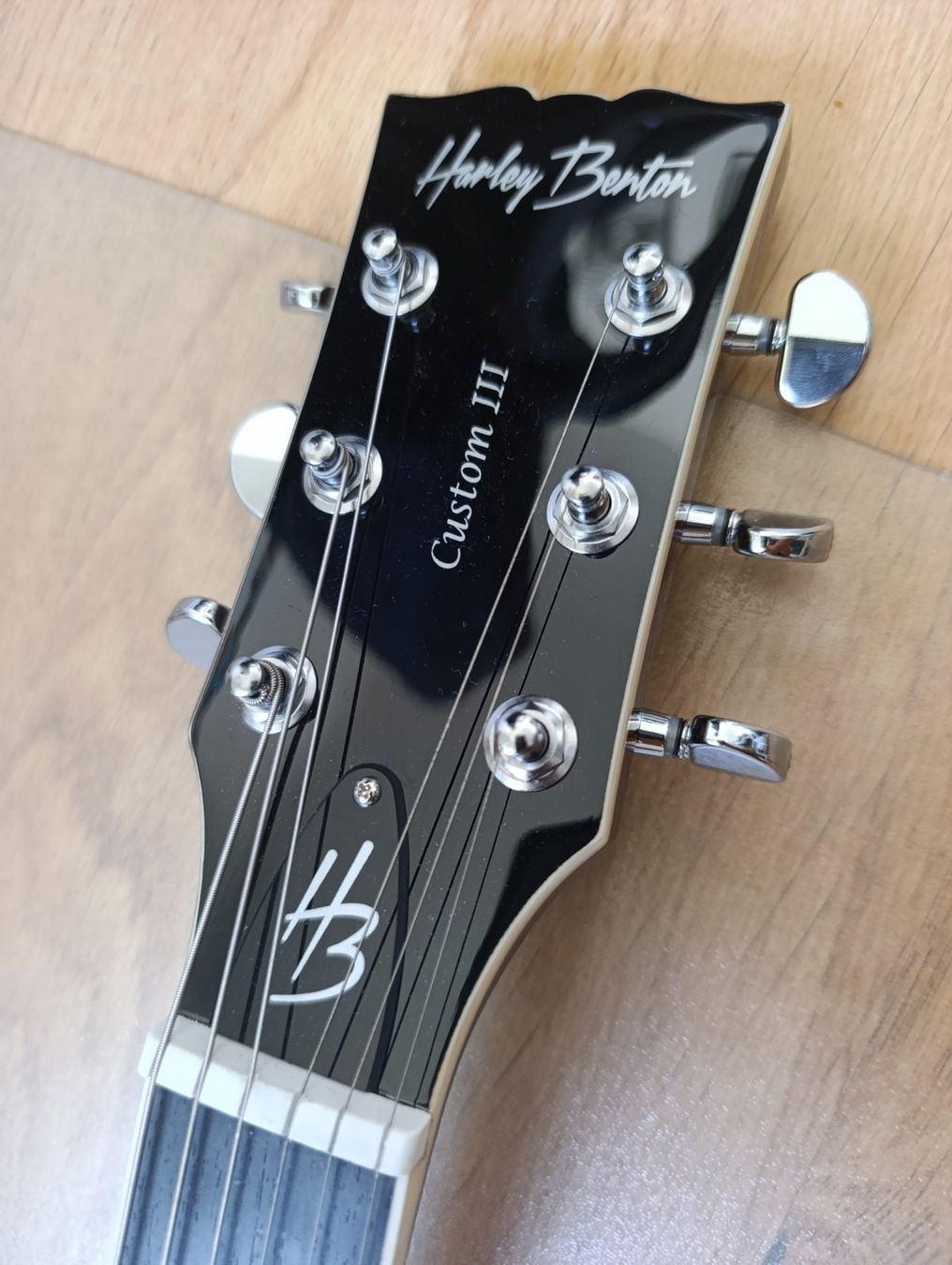 Harley Benton Strumenti musicali: Harley Benton SC-Custom III Lemon Flame – Usato da Bern venduto da sim_8y66 1