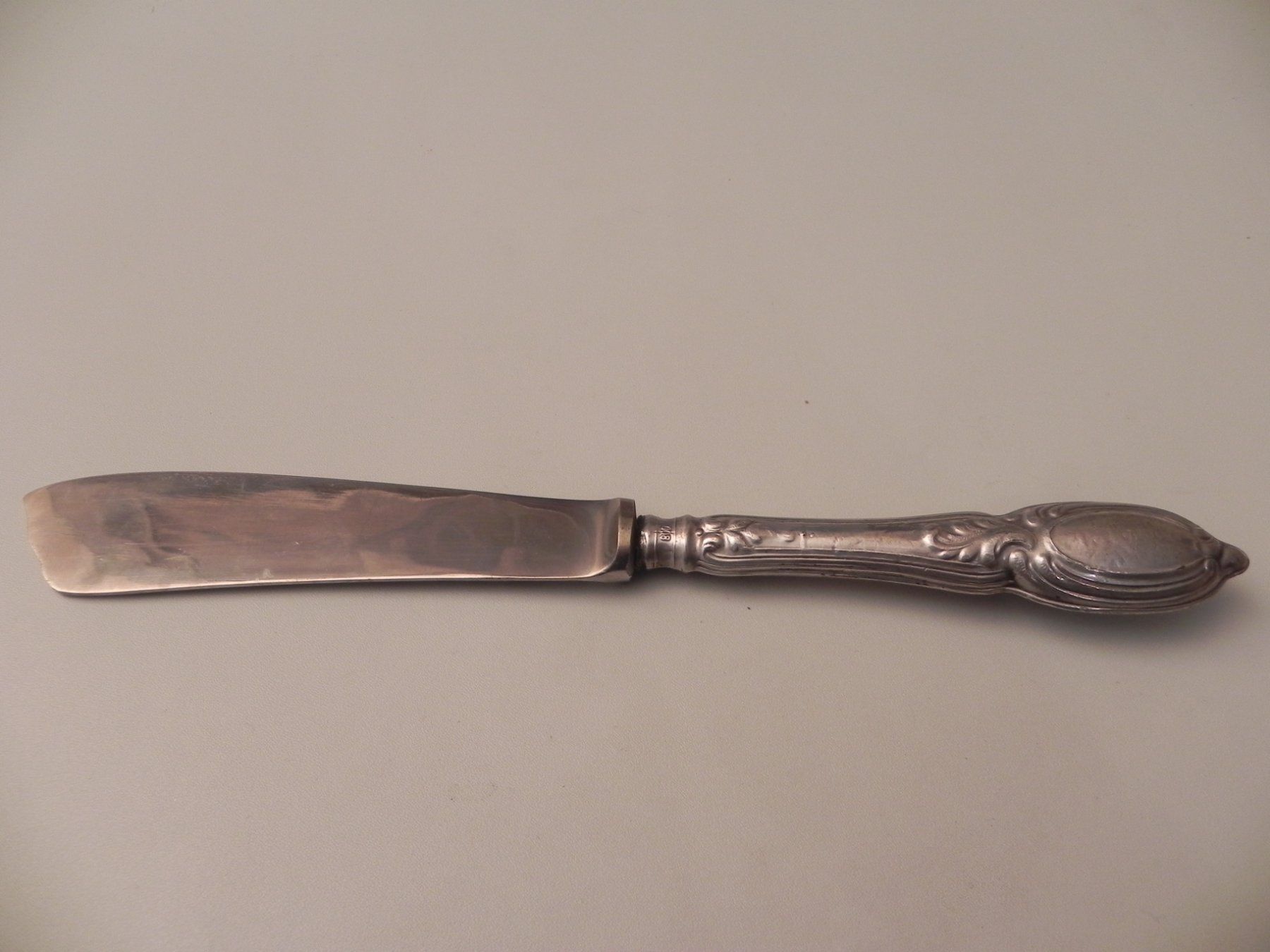Posate: altes 800er Silber-Kuchenmesser / Messer – Usato da Minusio venduto da Lory64 3