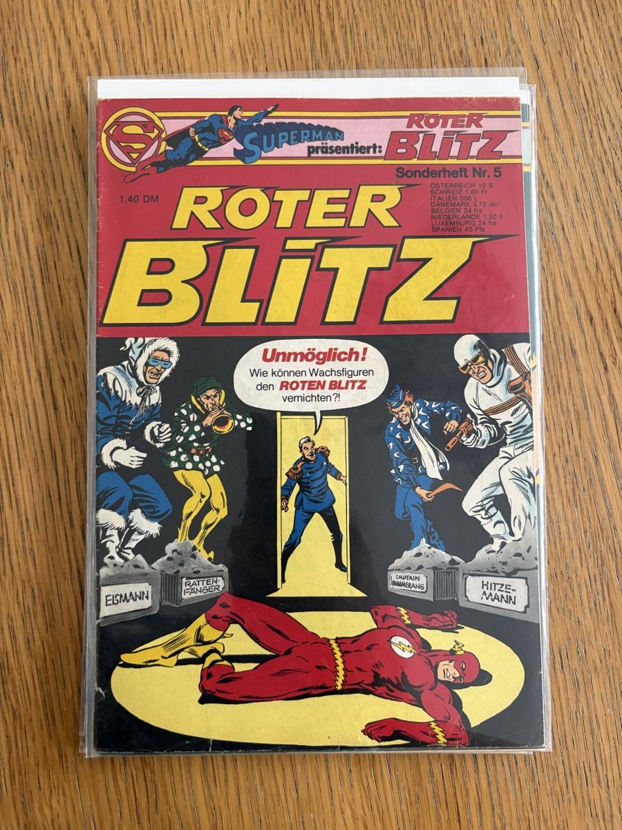 Fumetti: Roter Blitz 1-21 Komplett! – Usato da Wangen b. Dübendorf venduto da Antiz1210 5
