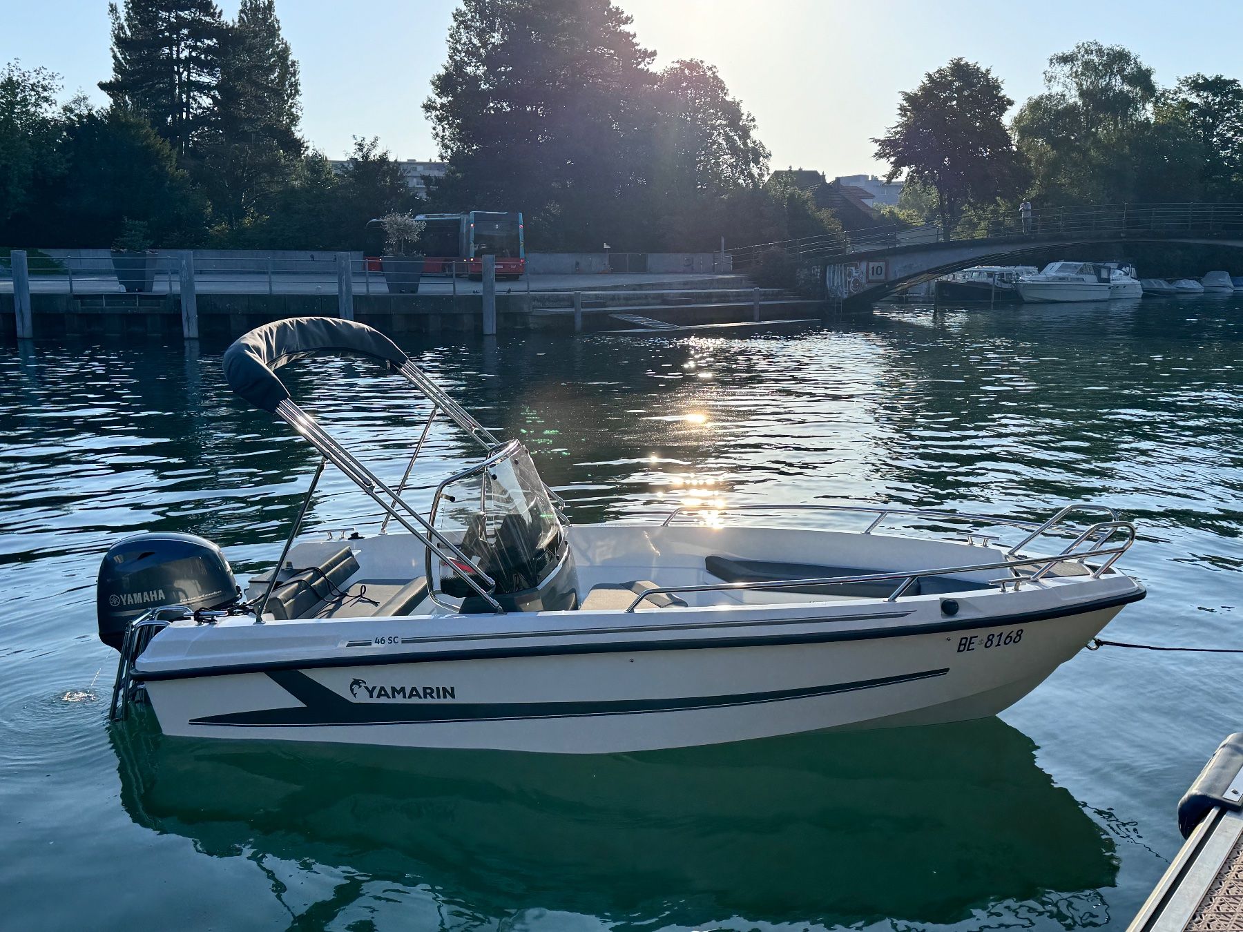 Yamarin Barche: Yamarin 46SC mit Bootsplatz – Usato da Biel/Bienne venduto da BootszentrumBiel 1