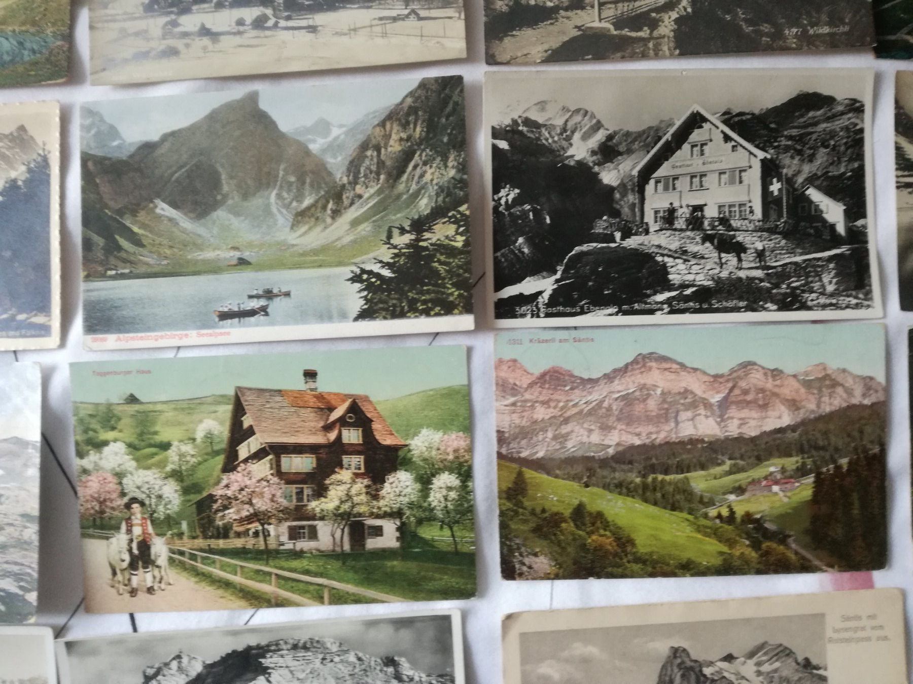 Cartoline postali: 16 AK Appenzell gelaufen Kleinformat – Usato da Zürich venduto da tol_b7c7 1