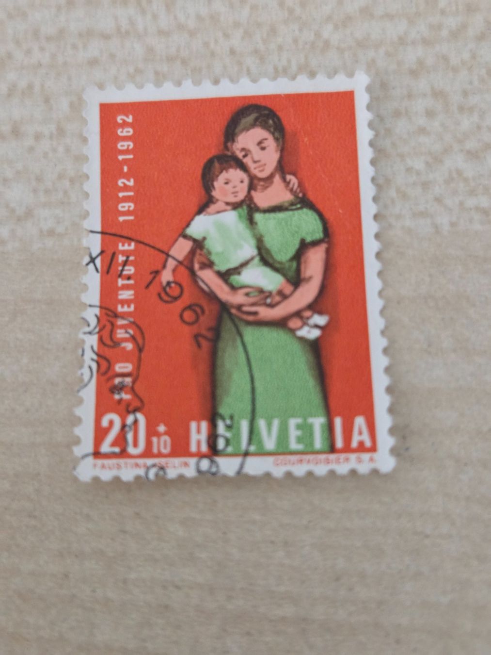 Tutti i francobolli: 1962 Pro Juventute – Usato da Aarau venduto da Casl63