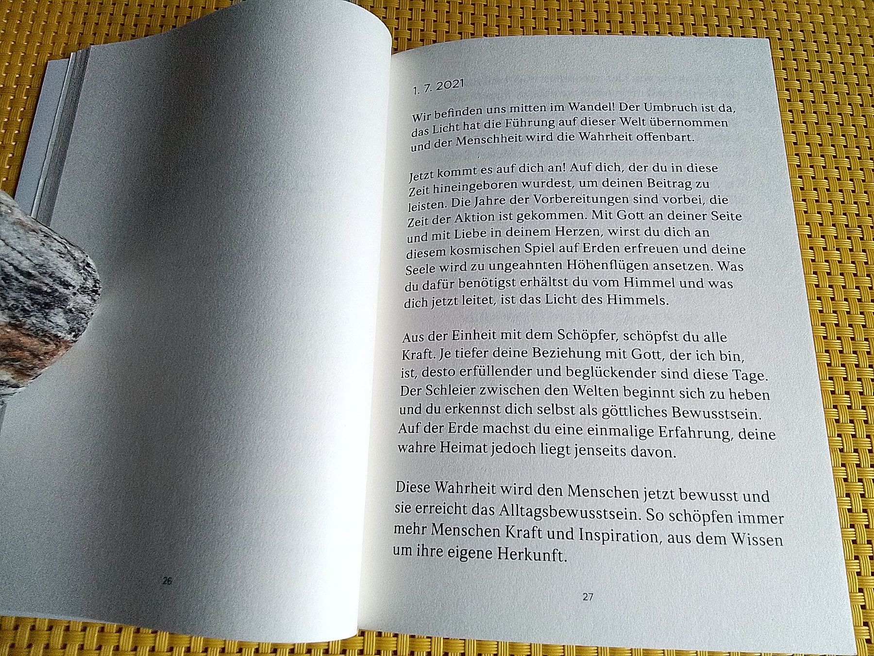 Libri: 2026 - Offenbarungen Gottes – Nuovo e nell'imballaggio originale da Rebstein venduto da Buchsi03 2