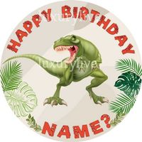 Tortenaufleger, Topper, Dinosaurier