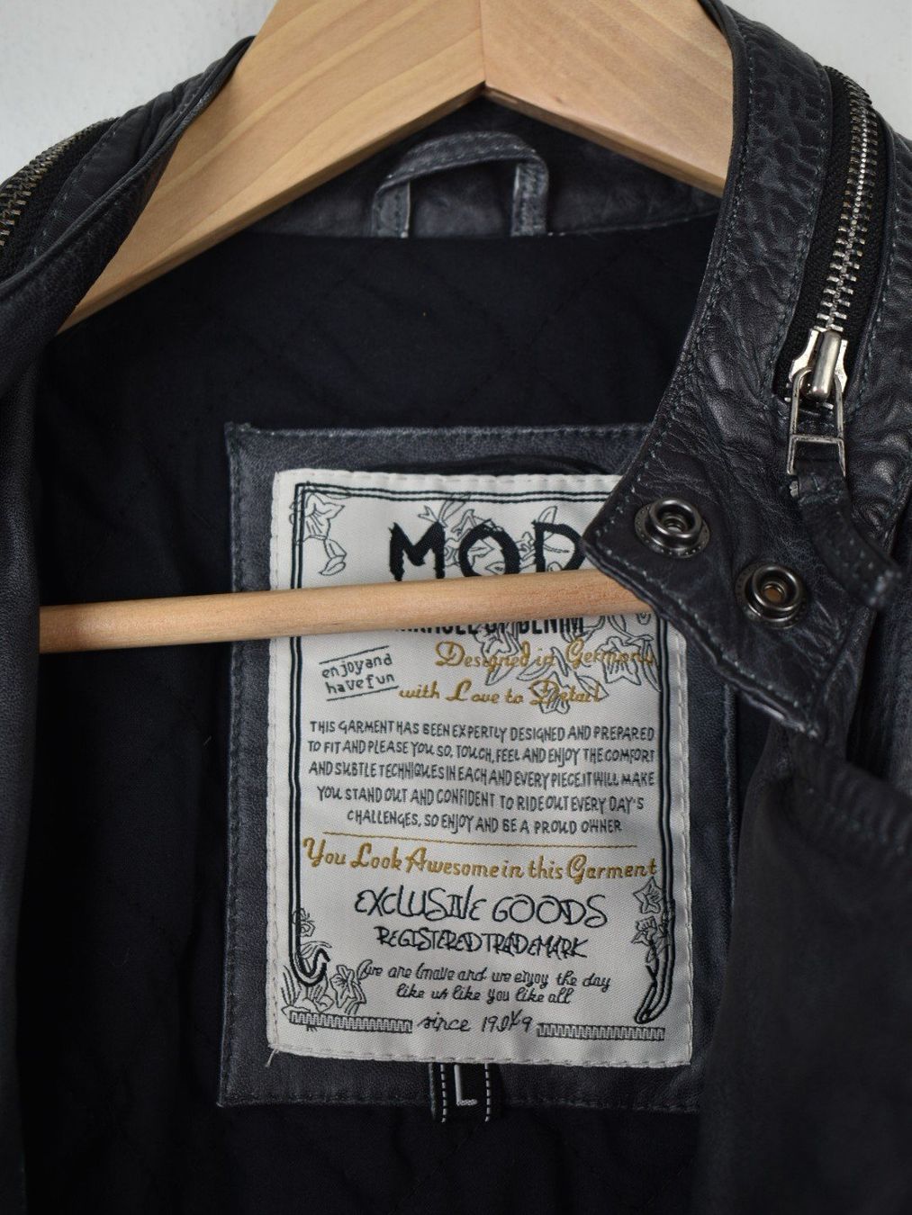 Giacche: M.O.D. Lederjacke Gr.38, neuwertig – Usato da Nürensdorf venduto da 2ND_STORY 6