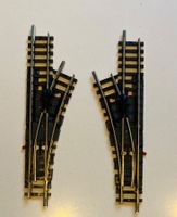 échelle N paire aiguillages Minitrix R1