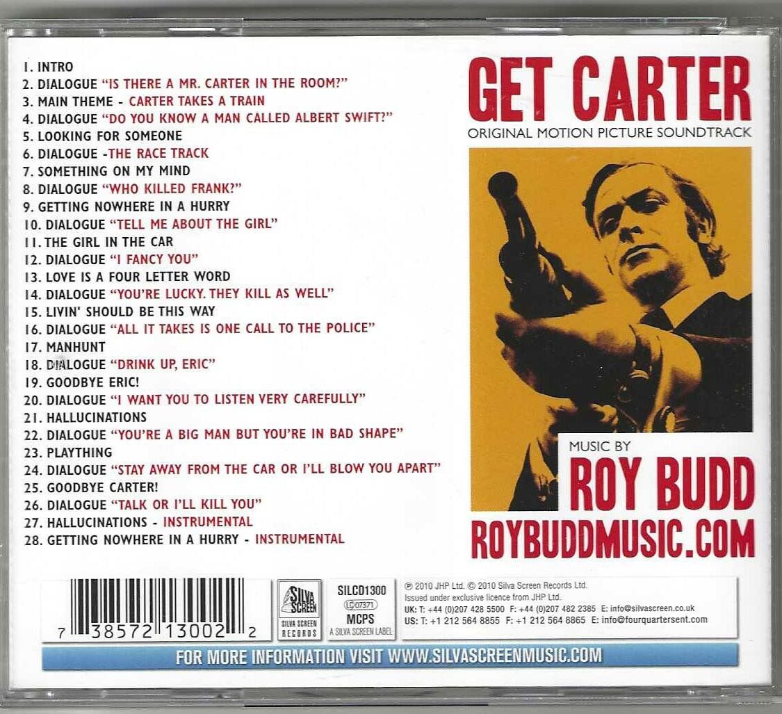 CDs: Roy Budd - Get Carter – D'occasion à Genève par CDLPBookS 1