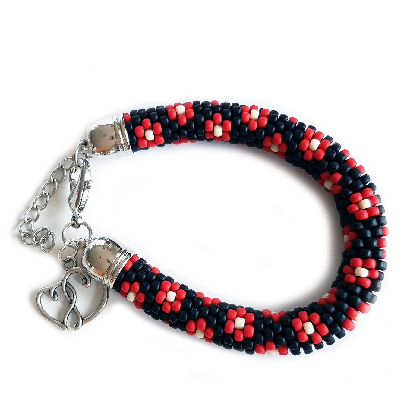 Bracciali & Braccialetti: Elegantes Armband Toho Beads hand made – Nuovo e nell'imballaggio originale da Widnau venduto da Marakumba