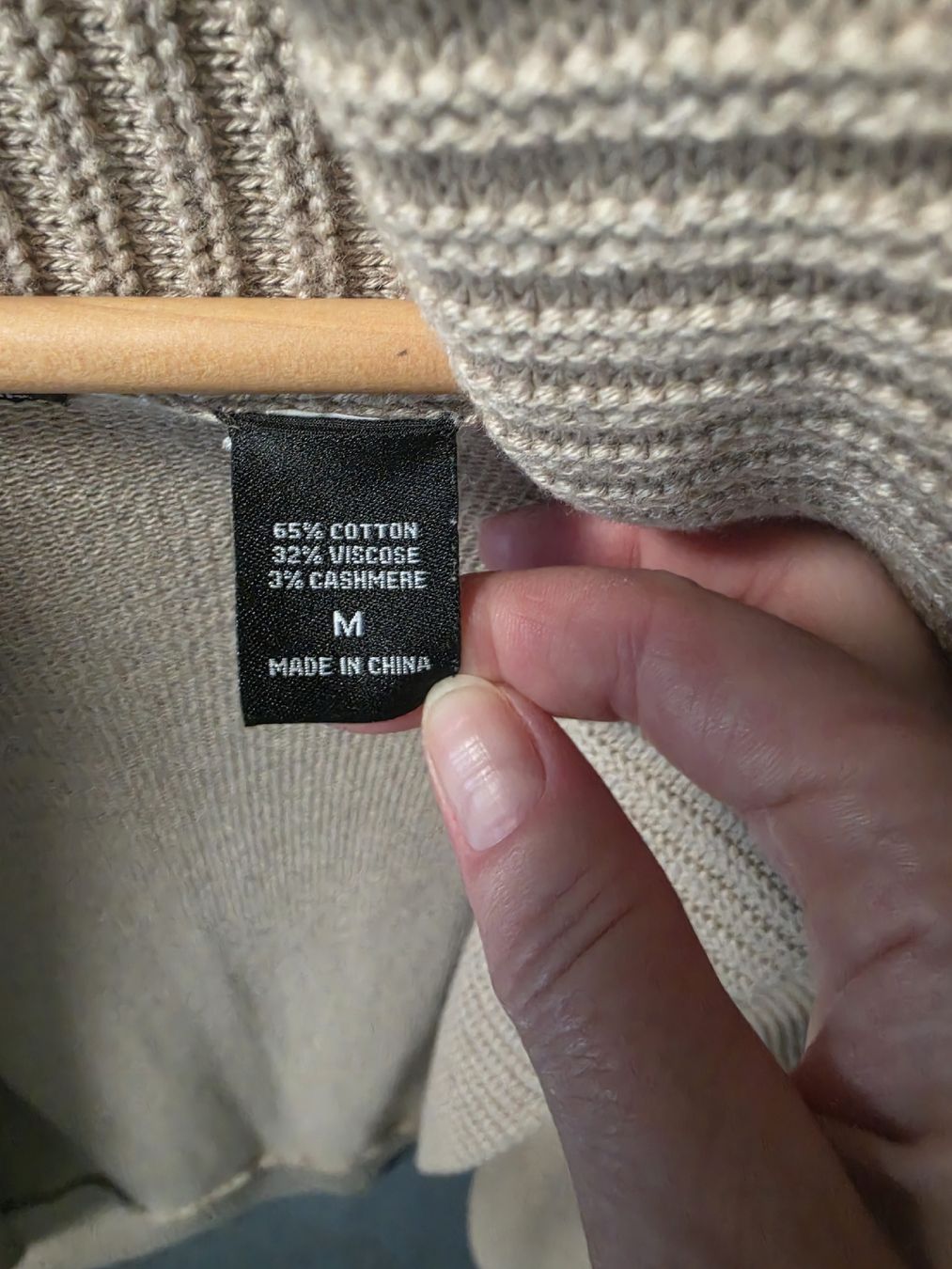 Vestes: Damen Strickjacke beige Grösse M – Neuf (Voir description) à Oberbipp par tori17 3