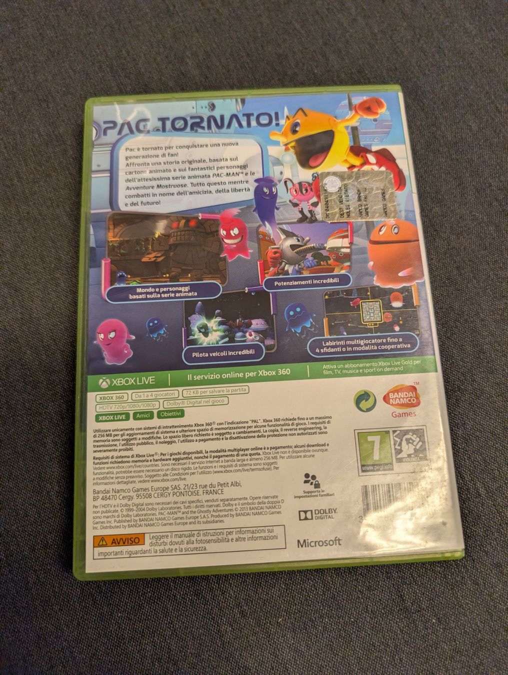 Spiele: Pacman Microsoft Xbox 360 – Gebraucht aus Giubiasco von Ticinerd 1