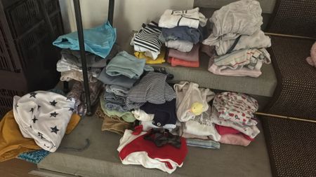 Konvolut Kinderkleidung Grösse 56 - 68. Occasion