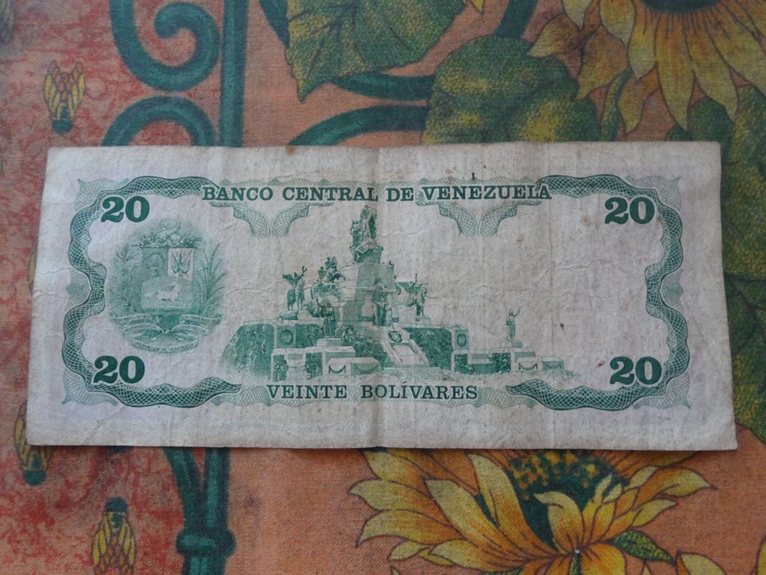 Banconote: VENEZUELA  20  Bolivares  Billet – Usato da Romanel-sur-Lausanne venduto da Swift13 1