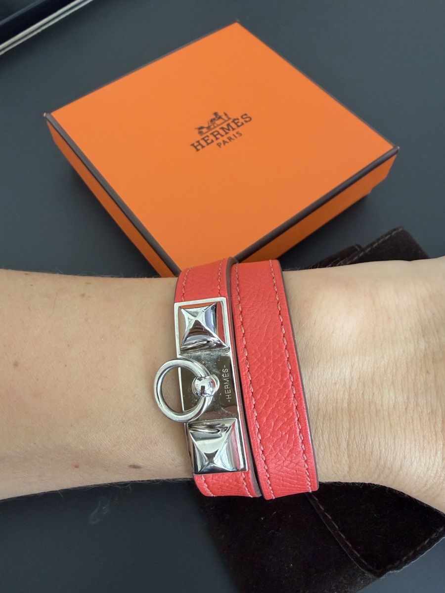 Hermès Bracciali & Braccialetti: Hermès Armband Rivale Double Tour – Usato da Au ZH venduto da eac_gm25