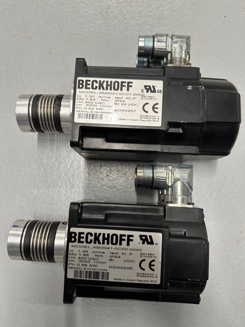 Beckhoff  Motori: Beckhoff Servomotor AM3041, Top Zustand! – Usato da Ettingen venduto da fema_04
