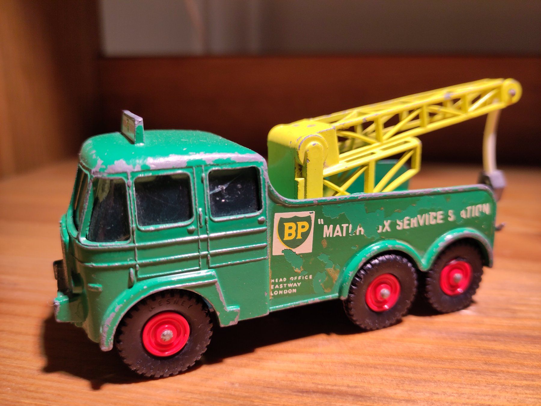 Matchbox Modellini d'auto: Modellauto Matchbox King Size Foden Breakdown Tractor – Usato da Bülach venduto da Tiefschlaflos
