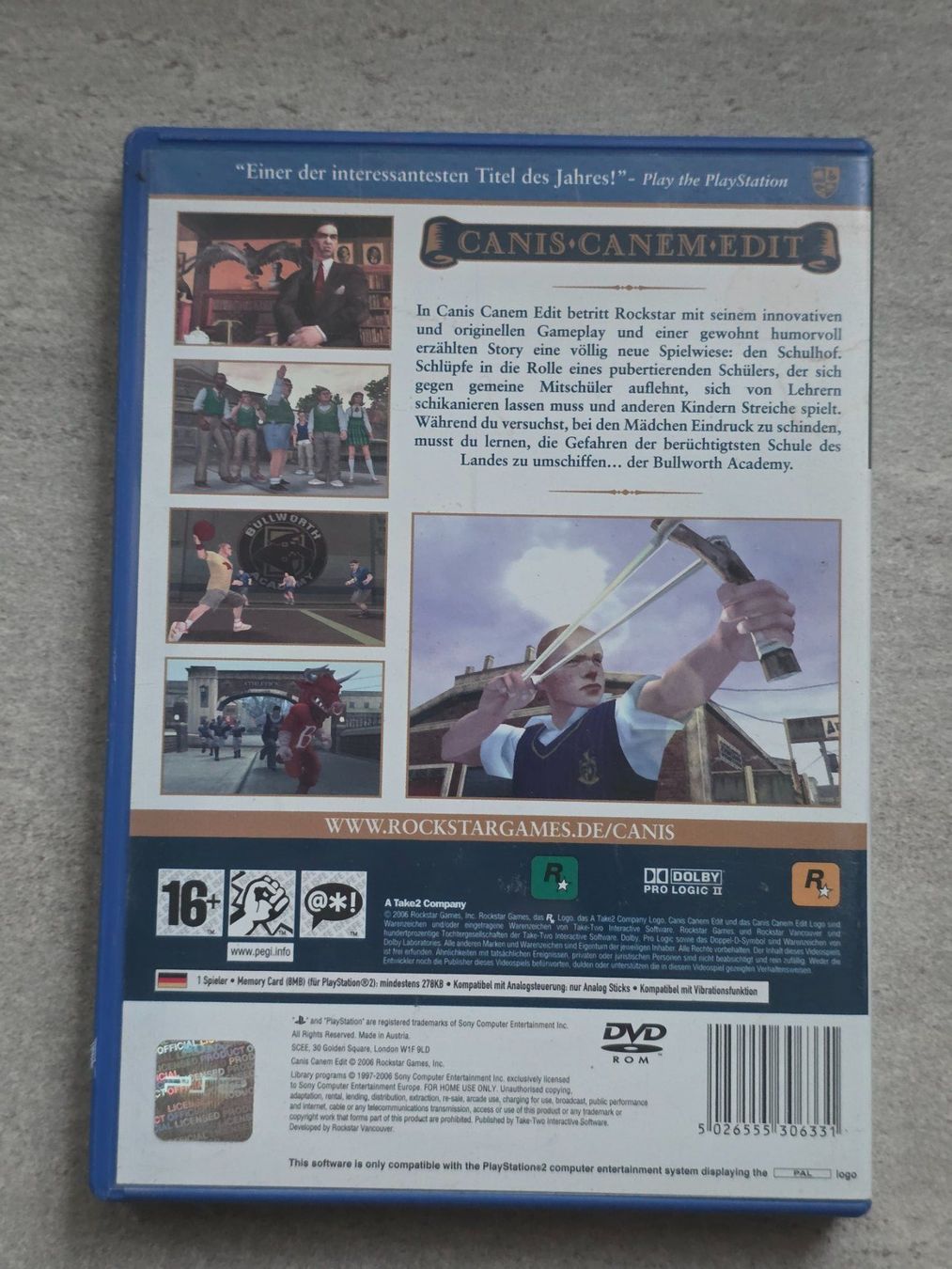 Sony Giochi: PlayStation 2 Game - Canis Canem Edit - PS2 Spiel – Usato da Münchenbuchsee venduto da RipiRip 2