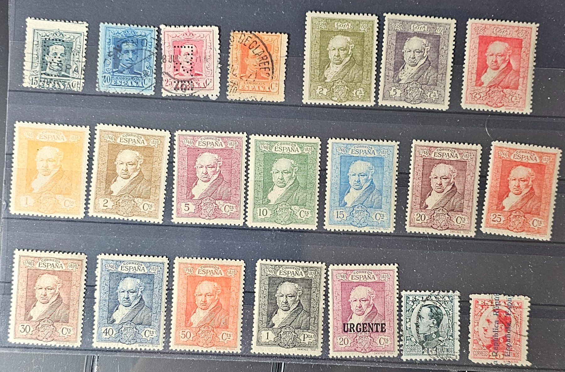 Tutti i francobolli: SPANIEN alte Marken **/gestempelt – Usato da Les Valettes venduto da Nuba1