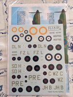 Decal Set Early preWar Spitfires