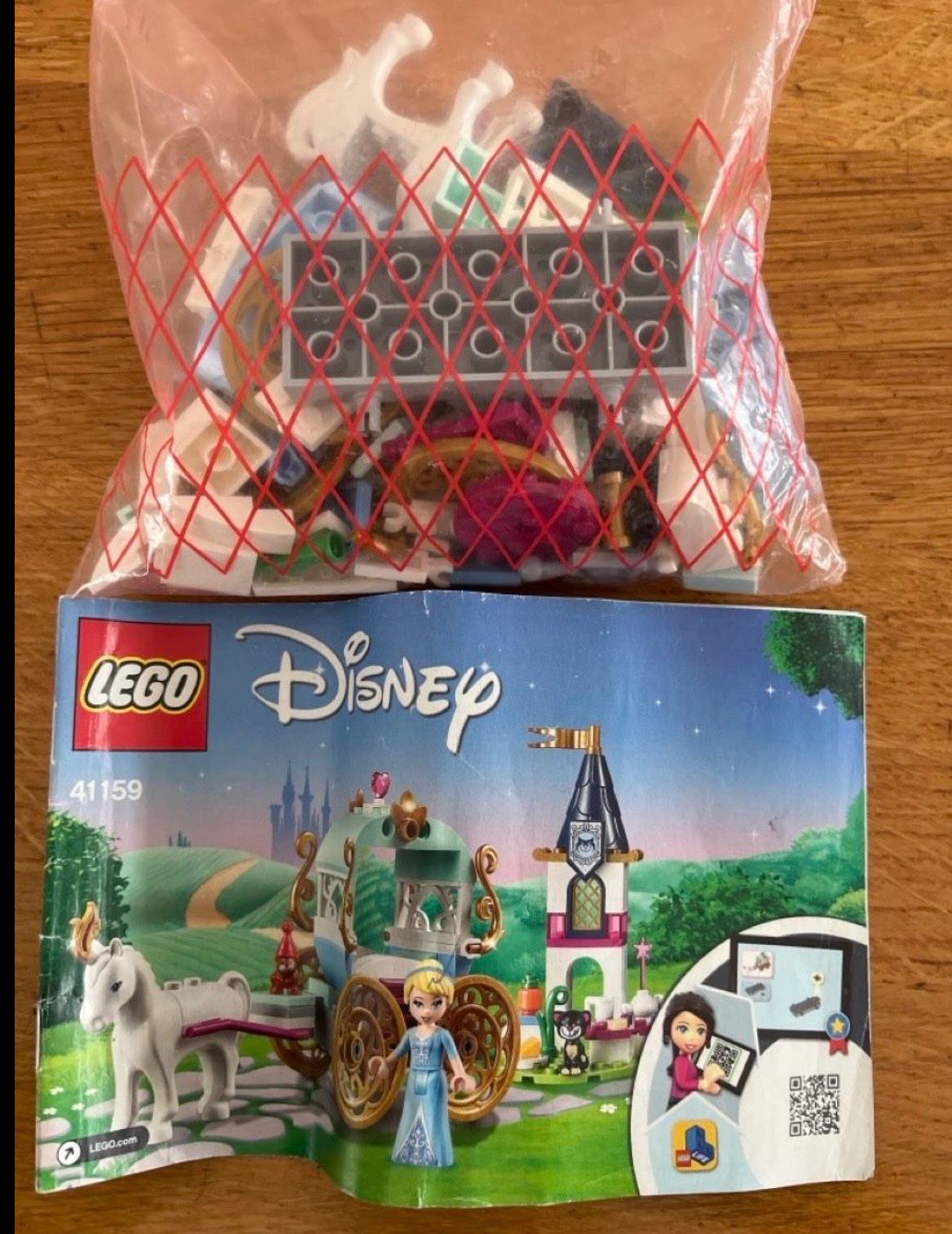 Legoland Kit di costruzioni: LEGO Disney 41159 Cinderellas Kutsche – Usato da Bottenwil venduto da tob_f5yd