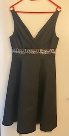 Schwarzes Cocktailkleid von Sixt Sense Gr. 40 - 220144