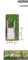 Schweizer Armeeschlitten Hornschlitten gebraucht 190 cm